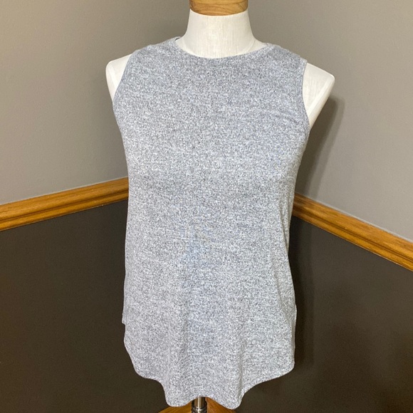 GAP gray heather tunic tank top size s NWT - Picture 1 of 6